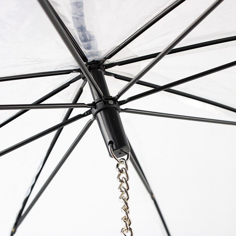 Kæledyr paraply gennemsigtig vandtæt kæledyr hund paraply regnfrakke hvalp tør behagelig regn regn brug