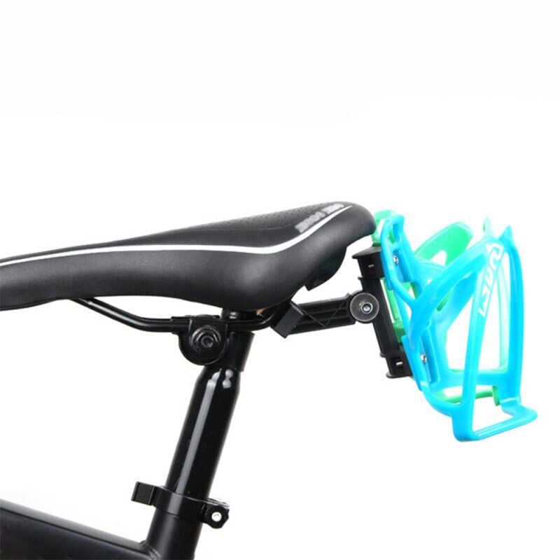 Soporte de plástico para botella de bicicleta nueva, soporte de extensión para botella de agua, estante adaptador para jaulas de bicicleta de montaña o carretera con agarre fuerte