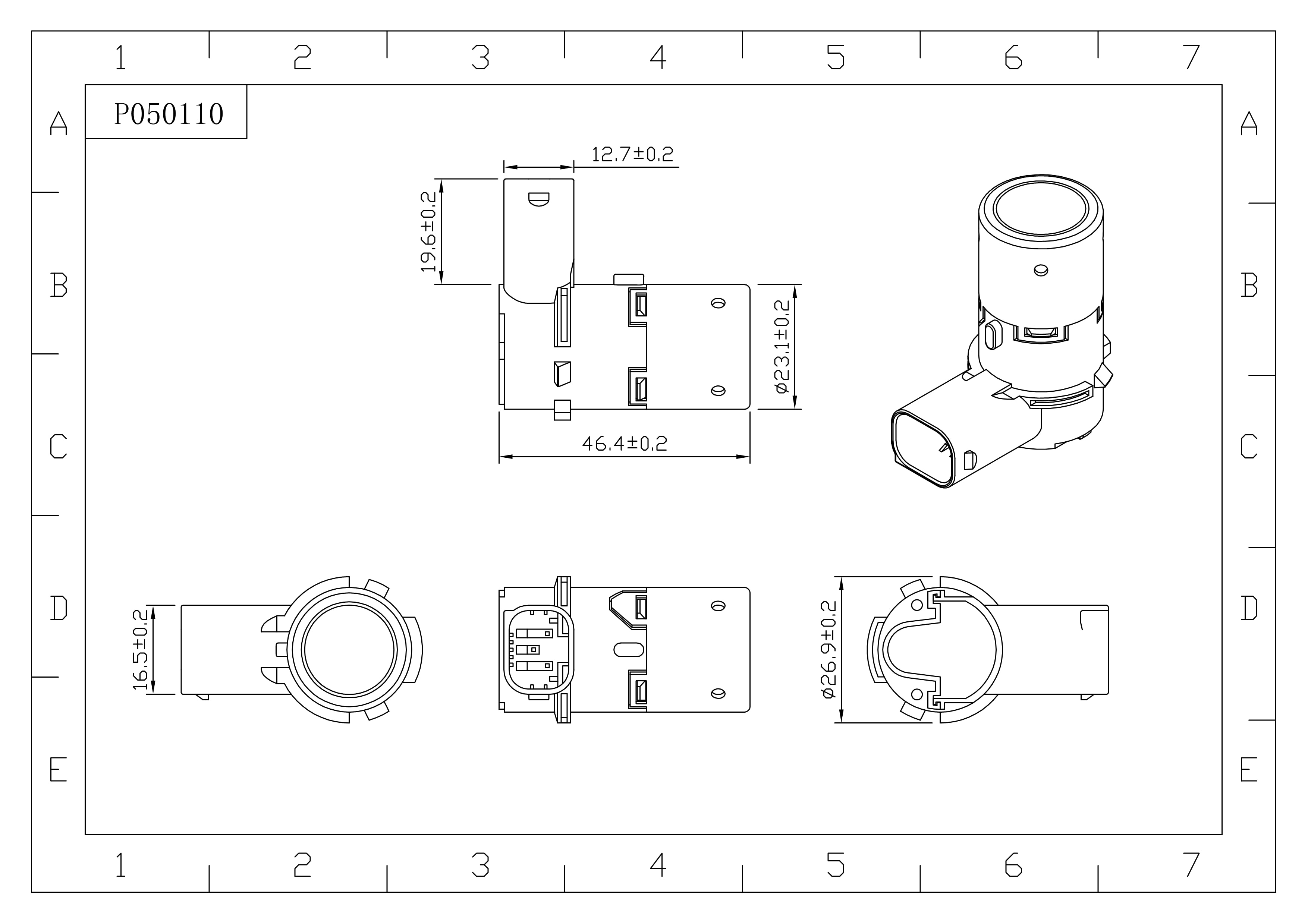 Parking Sensor voor 2001-2005 FORD EXCURSION 2002-FORD EXPEDITION 2L14-15K859-AA 4L14-15K859-AA