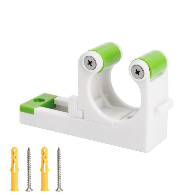 Soporte para bicicleta, gancho de estacionamiento, abrazadera para neumáticos, organizador de garaje, Clip de montaje en pared, hebilla, colgador de bicicleta de montaña y carretera, soporte de almacenamiento: Rojo