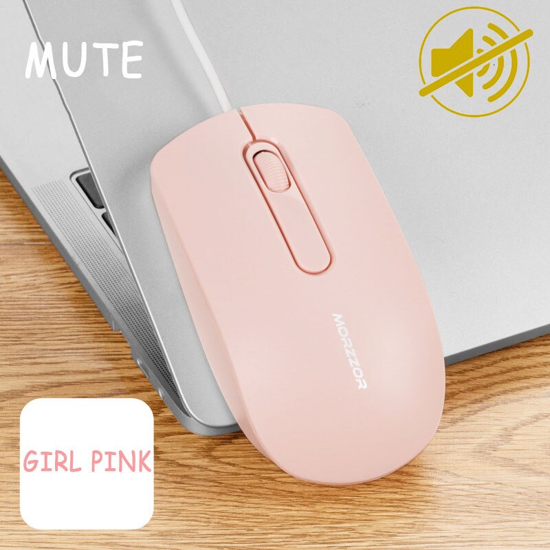 De 1200 Dpi Bedrade Optische Muis Ultra-Dunne Hoge Usb Met Geluid/Mute Muis Is geschikt Voor Pc Notebook Computers: 06 silent