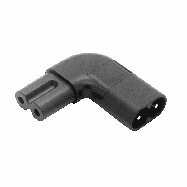 Iec 320 C7 C8 Figuur 8 Links Rechts Hoek Ac Power Adapt C7 Om C8 Plug Converter