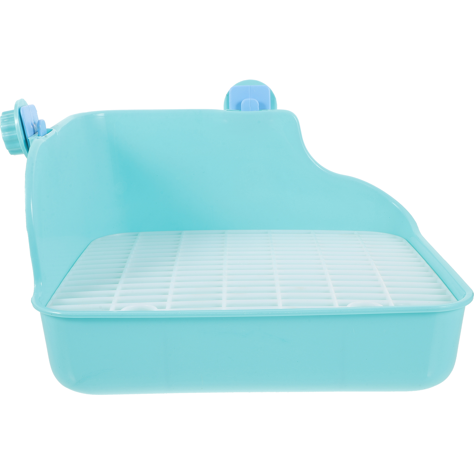 Cuenco de inodoro cuadrado para hámster, conejo, orinal, jaula de entrenamiento, hurón, revestimientos de cama, conejillo de indias