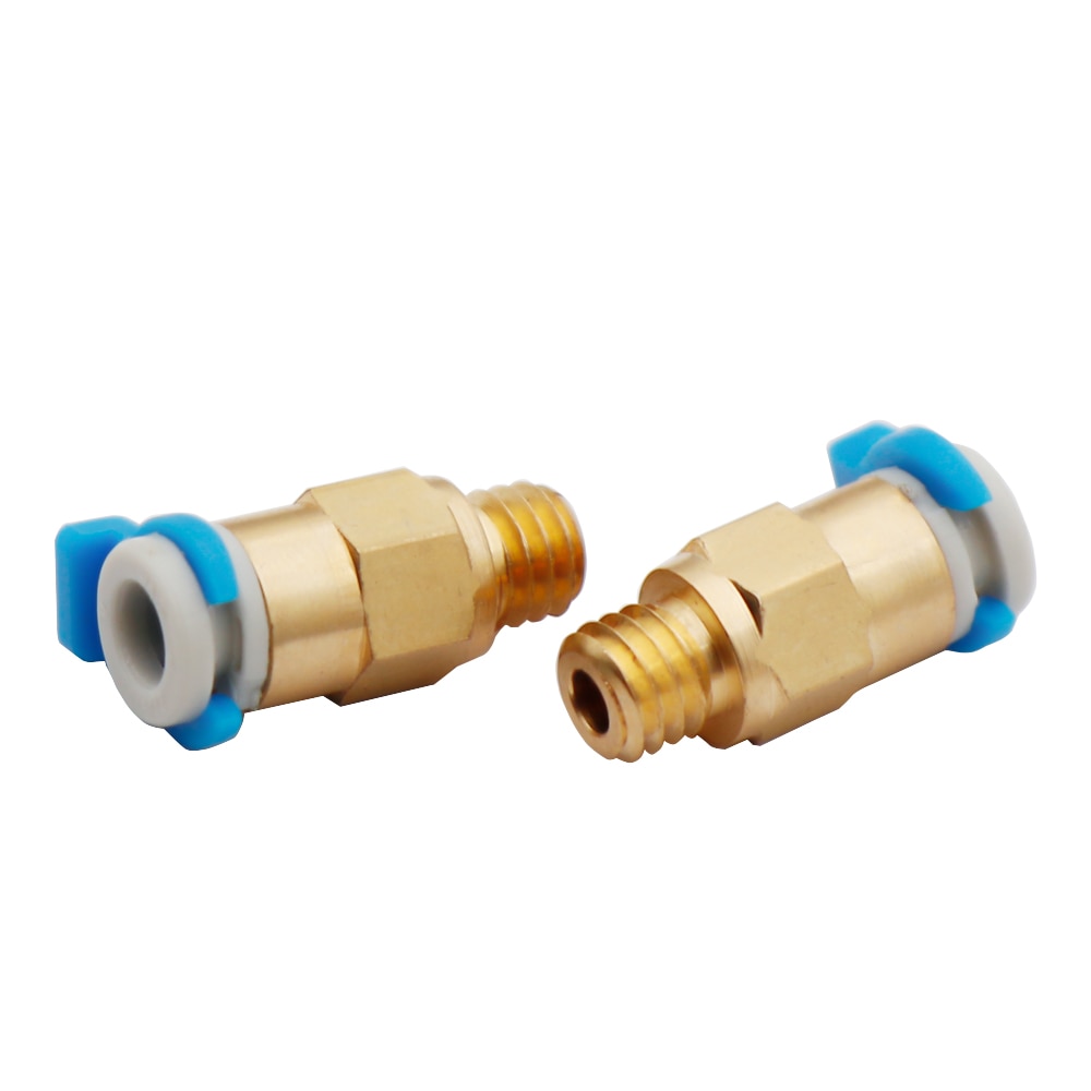1pc bowden estrusore One-touch Pneumatico raccordi comune 4*2 millimetri tubo KJH 04M6 Con il catenaccio per 1.75 millimetri creality cr10 Ender3 3D stampante