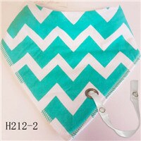 Baby freundlicher Baumwolle Karikatur Nette Bandana Lätzchen Fütterung Speichel Handtuch dribbeln Dreieck: Grau