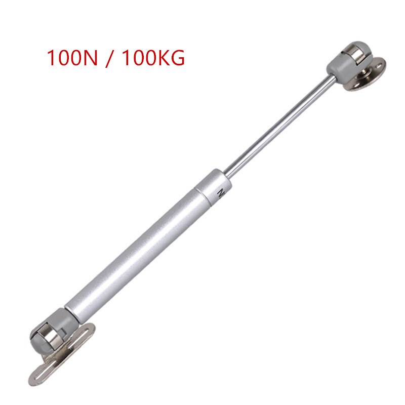 Support Rod 100N/10kg Copper Force Cabinet Door Lift Support Gas Strut Hydraulic Hinge Kitchen Cupboard Hinge Furniture Hardware: 100KG