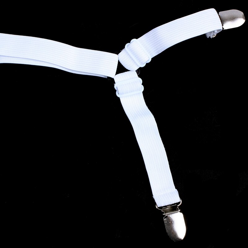 Pinzas para sábanas de cama, sujetadores de 3 vías, 6 lados, tirantes para sábanas, soportes elásticos, Clips para colchón, correas, Fitte ajustable