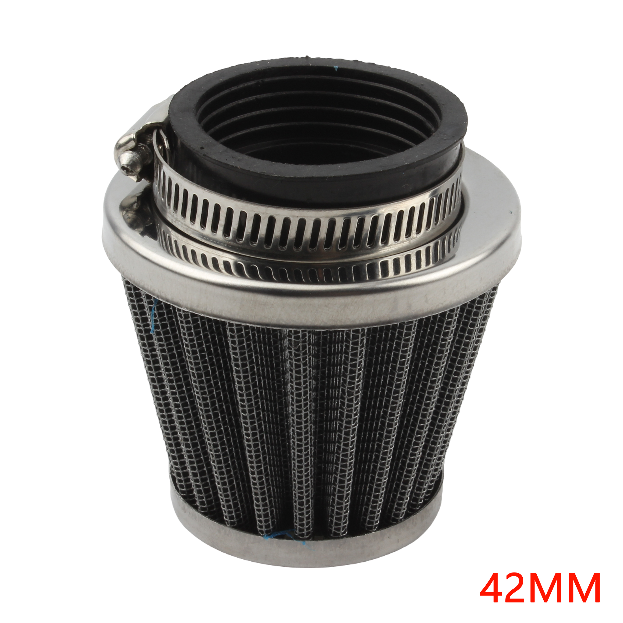 Motorcycle 42mm 44mm Air Filter Mushroom Head Filters Universal Carburetor Air Intake Filter Cleaner Motocross ATV Dirt Bike: Champagne