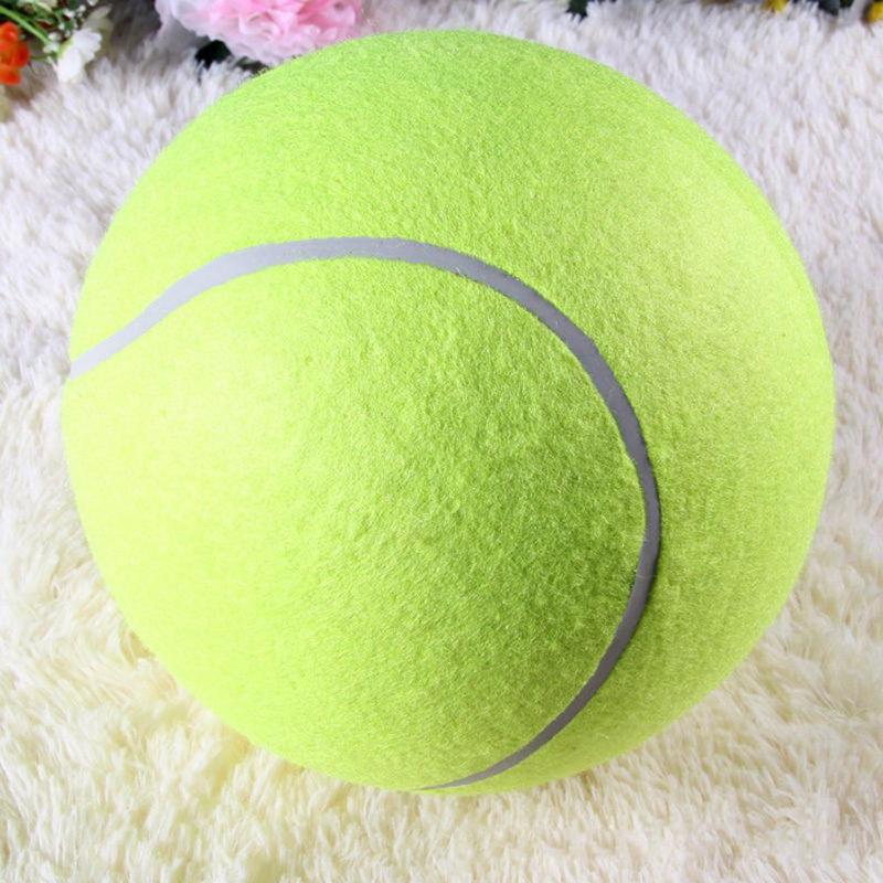 9.5 big grande gigante pet cão filhote de cachorro tênis bola lançador chucker jogar brinquedo