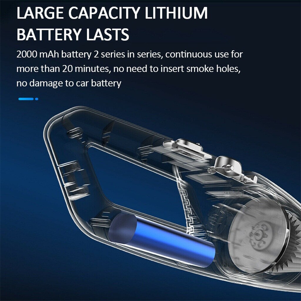 Handheld Vacuum Cordless or Wired Powerful Cyclone Suction Portable Rechargeable Vacuum Cleaner easy using Quick Charge Wet Dry