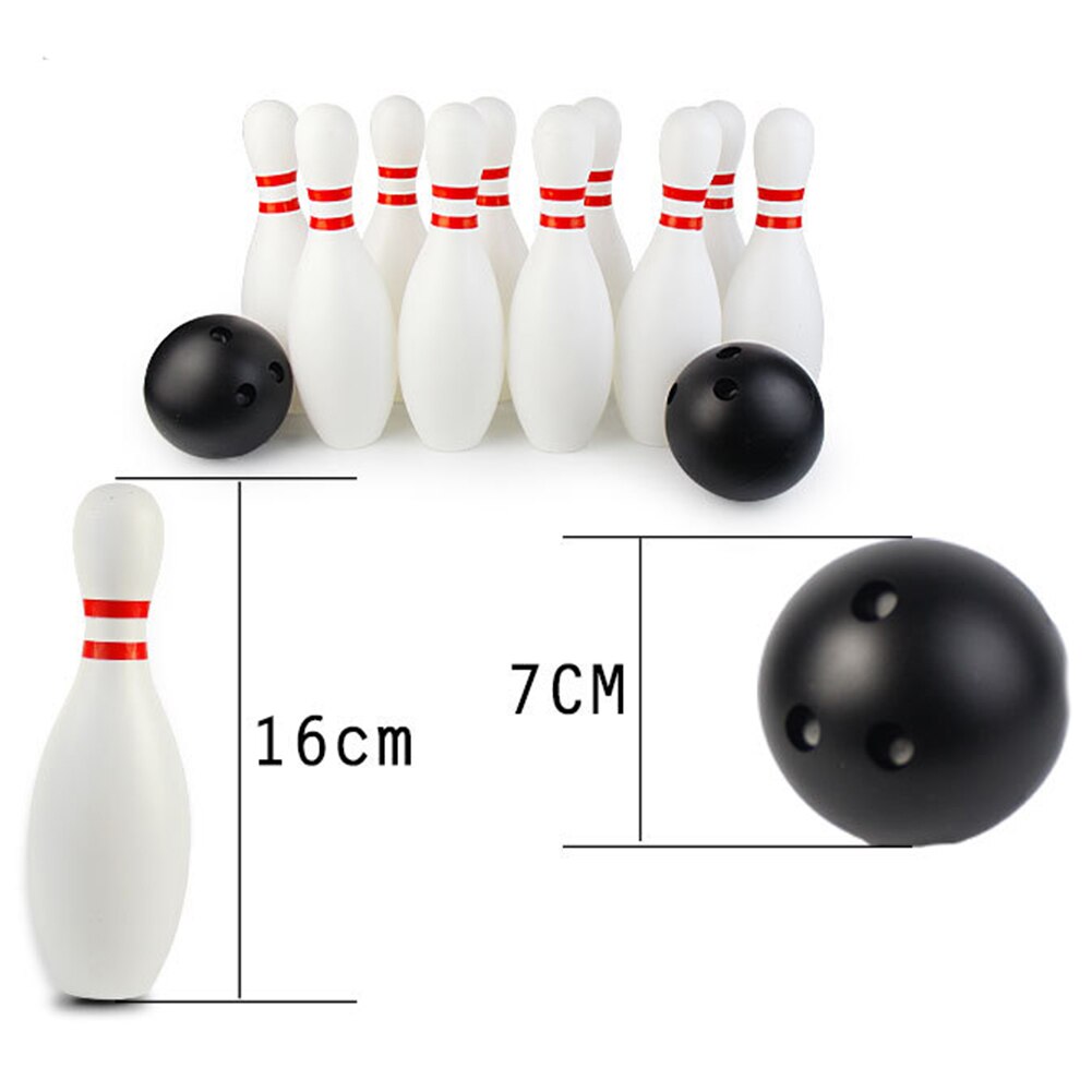 12 st/set småbarn barn bowling leksak spel set utomhus inomhus sport lärande leksak familj interaktiv spel rekvisita