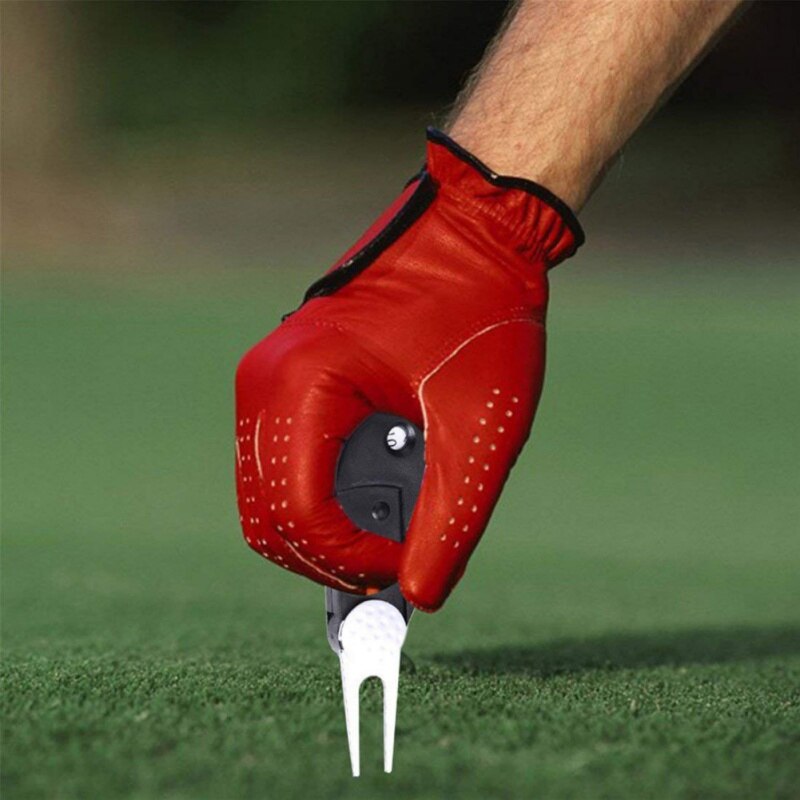 5 in 1 Steel Golf Repair Spring Tool Cleaner Golf Green Fork