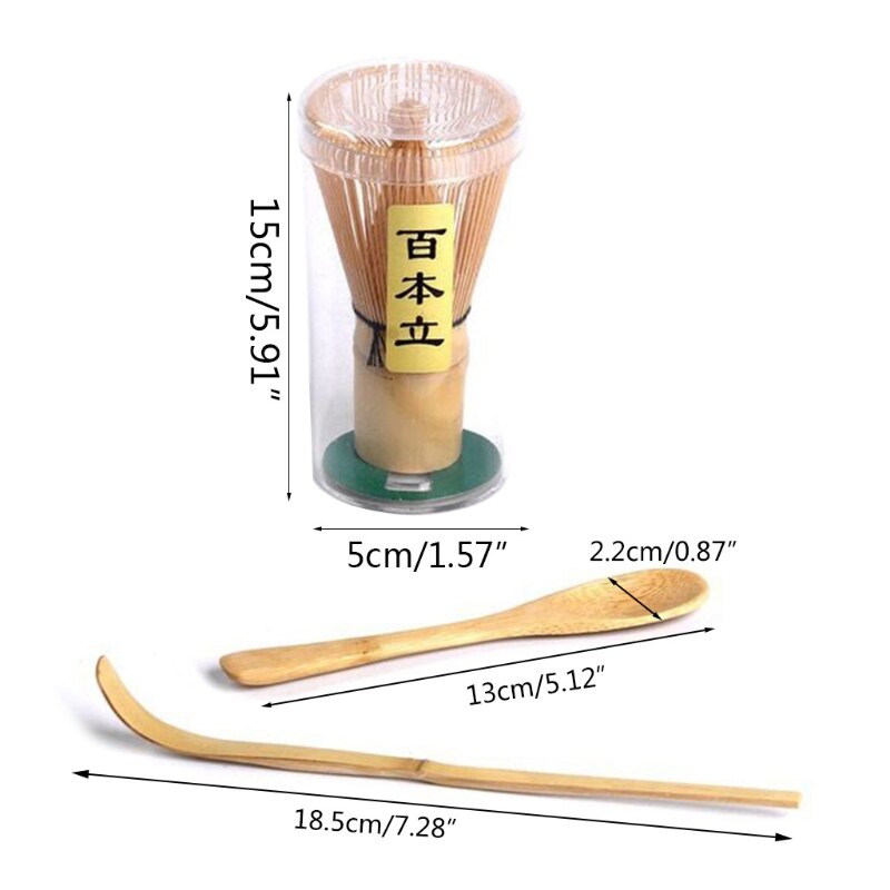 POFET Bamboe Chasen Matcha Poeder Garde Tool Japanse