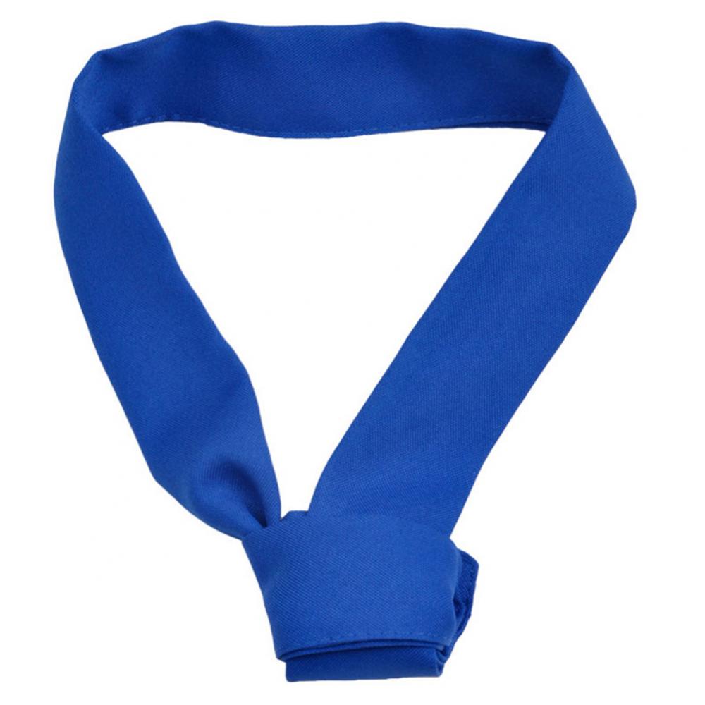 99cm Chef Neck Tie Neckerchief Scarf Waiter Sweat Towel Aprons Skinny Scarves Satin Ribbon Decor Home Kitchen Restaurant Hotel