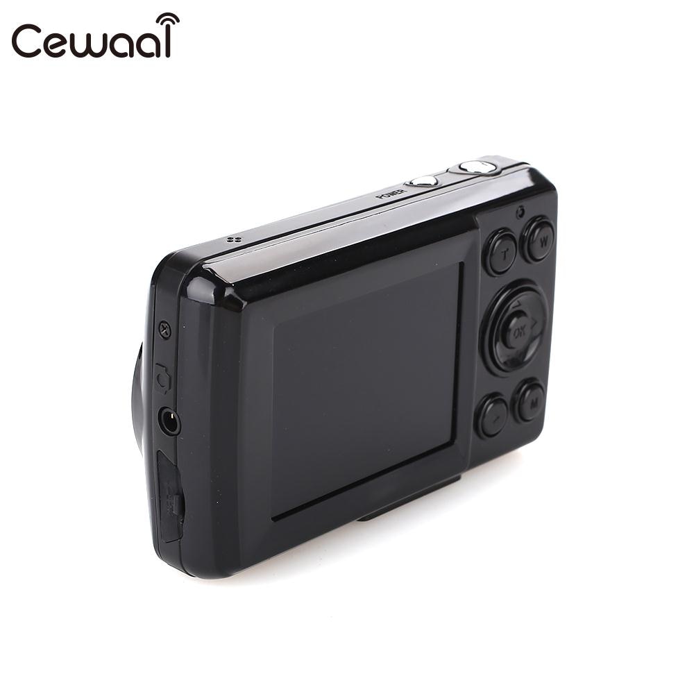 Cewaal câmera digital ultra preta com 1.6mp 1080p hd, filmadora dvr, câmera hd de 16mp e 1080p, gravadora de vídeo com precisão câmera 1080p dv