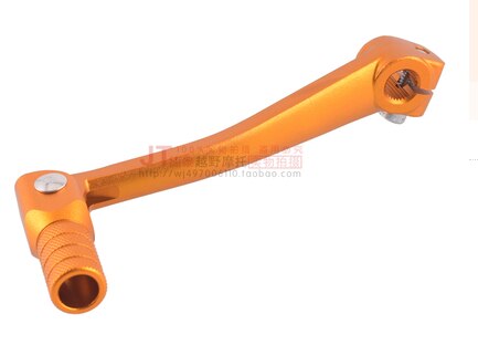Pit bike, palanca de marchas cambiador de mono xmotos apollo kayo GIO bse taotao buyang xingyue linhai fácil jcl sunl Accesorios: Dorado
