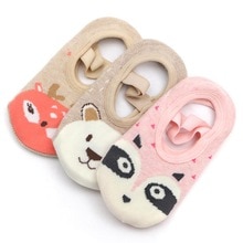 1-3 Years Old Newborn Baby Spring Autumn Cartoon Cute Animal Socks Boy Girls Soft Cotton Anti-Slip Floor Socks