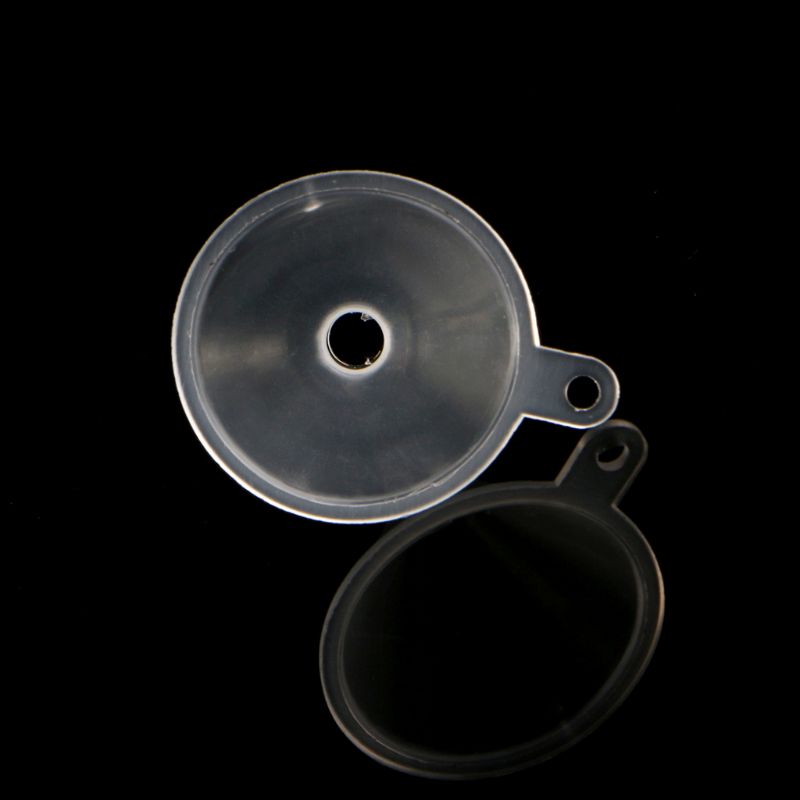 Embudos pequeños de plástico para Perfume, líquido, aceite esencial, botella vacía, herramienta de embalaje, 10 Uds., M17F