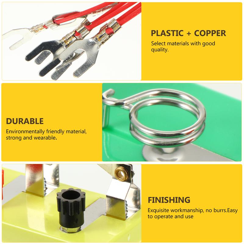 1Set Physics Experiment Equipment Electricity Learning Kit Physics Teaching Aids