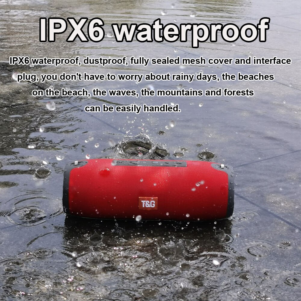 High Power 40W Bluetooth Speakers Waterdichte Draagbare Kolom Voor Pc Computer 3D Stereo Subwoofer Boom Box Music Center Fm radio