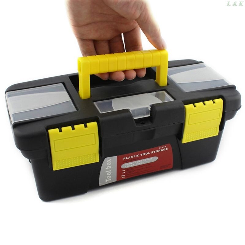 Multi-Function Toolbox Home Vehicle Maintenance Hand-Held Art Portable Hardware Storage Box Repair Tool Box Case