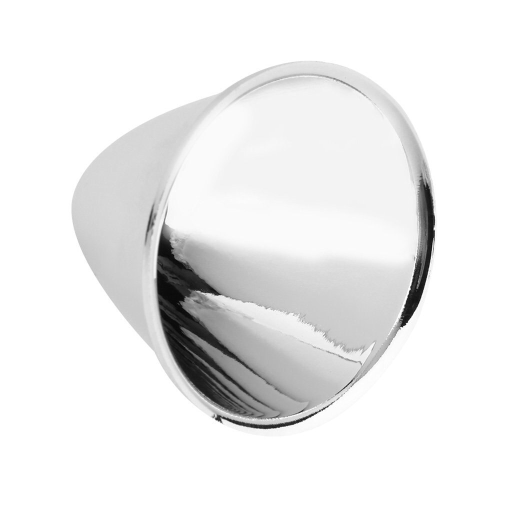1 Uds LED Reflector taza de alta potencia para Cree XR-C/XR-E/XM-L Q5 T6 5 grados LED linterna chapado de plástico Reflector taza