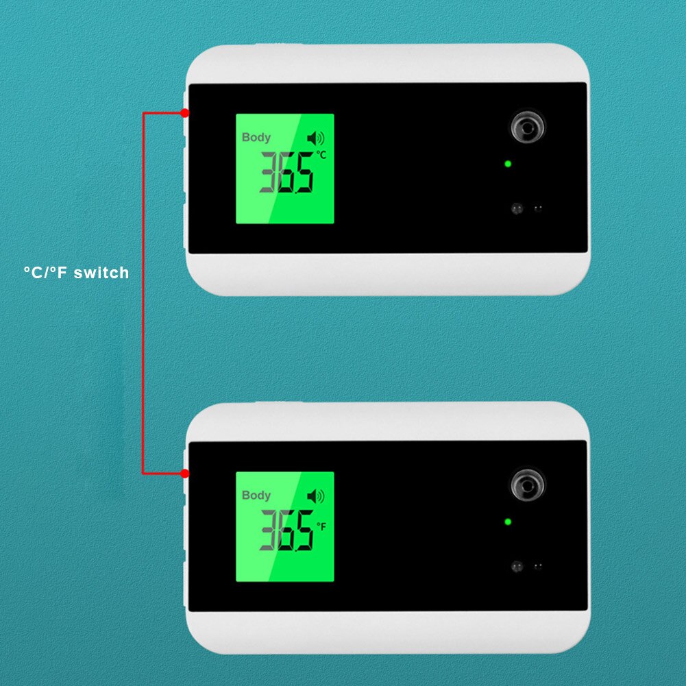 Face Recognition Temperature Measurement Access Control Machine System Infrared Body Temperature Scanner Thermometer DJ
