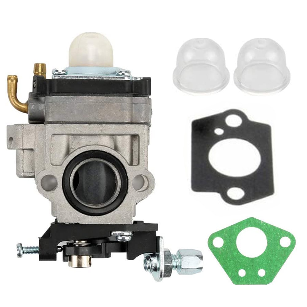 Kit de carburador de 15mm, accesorio para desbrozadora 43cc, 49cc, 52cc, descortezadora, motosierra