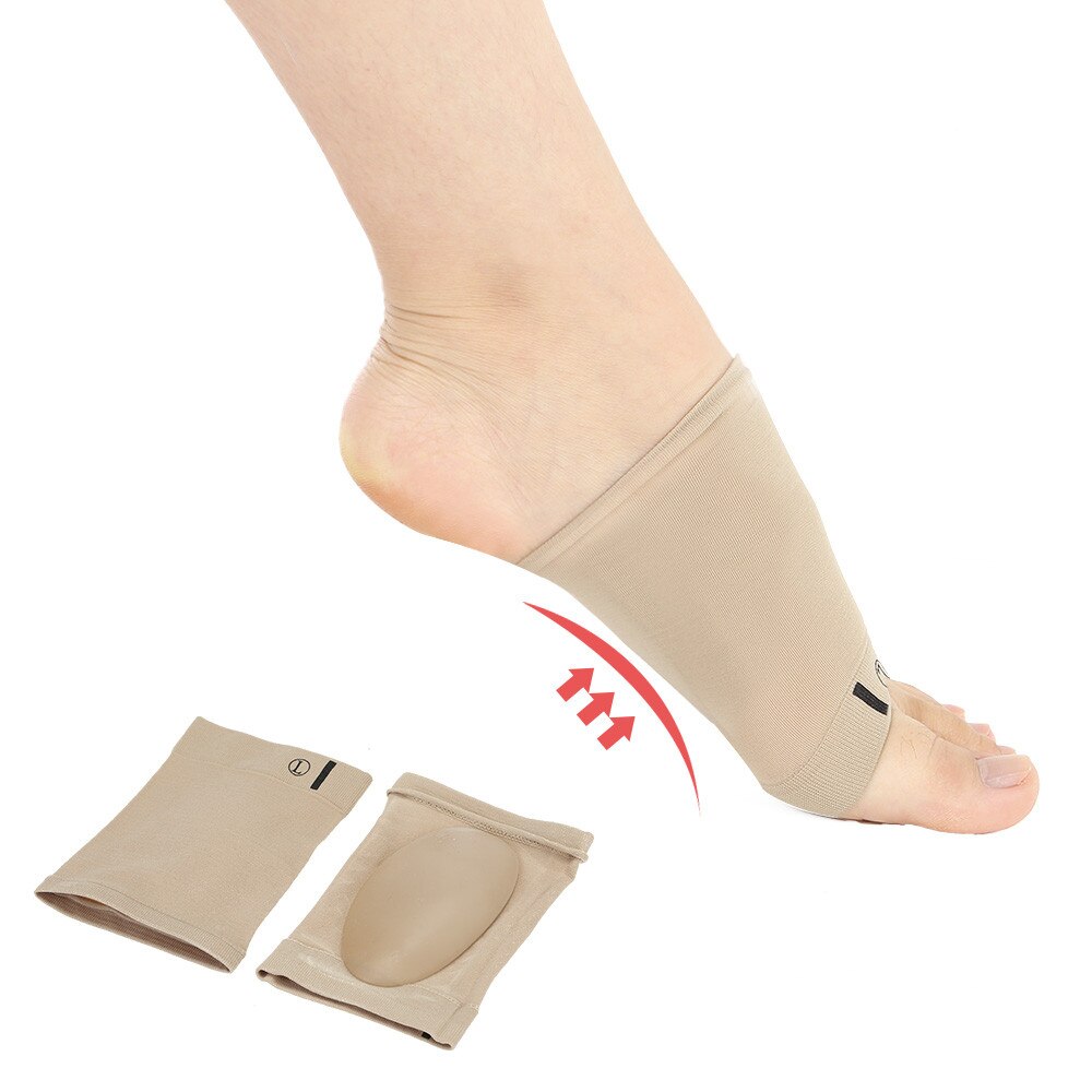 1 paar Bogen Footful Orthopedische Arch Ondersteuning Voet Brace Platte Voeten Pijn Verlichten Comfortabele Schoenen Orthopedische Inlegzolen