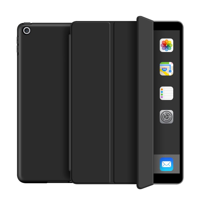 For IPad 10.2 Inch 9th Generation Case Model A2602 A2603 A2604 A2605 9th iPad 10.2 inch 9th Gen Cases Cover accessories: black