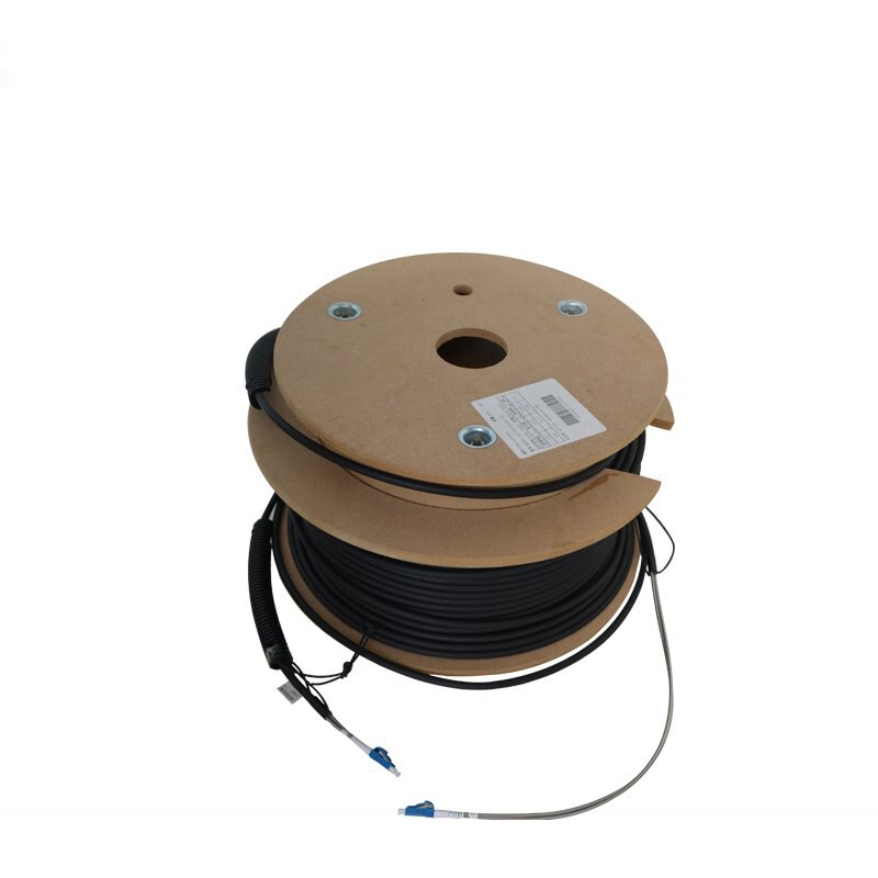 100 M LC UPC Lwl-patchkabel 2 Ader optisch fiber kabel Duplex Feld Amored Faser kabel für Basis Bahnhof