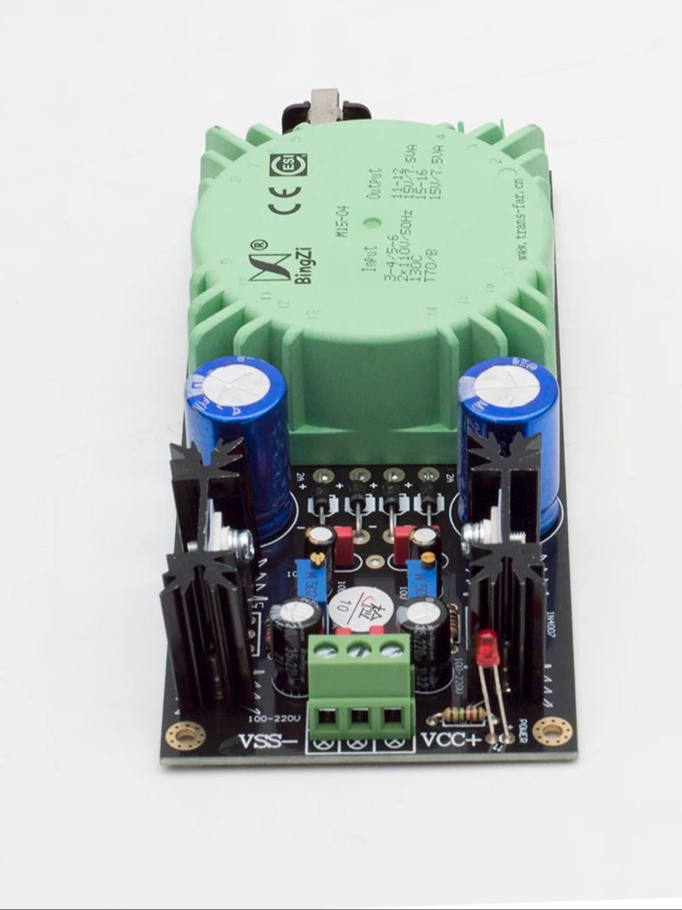 LM317/LM337 Transformer Output Adjustable Voltage Stabilizing Circuit Board Kit Diy Can Install Talema Sealed Ring Transformer