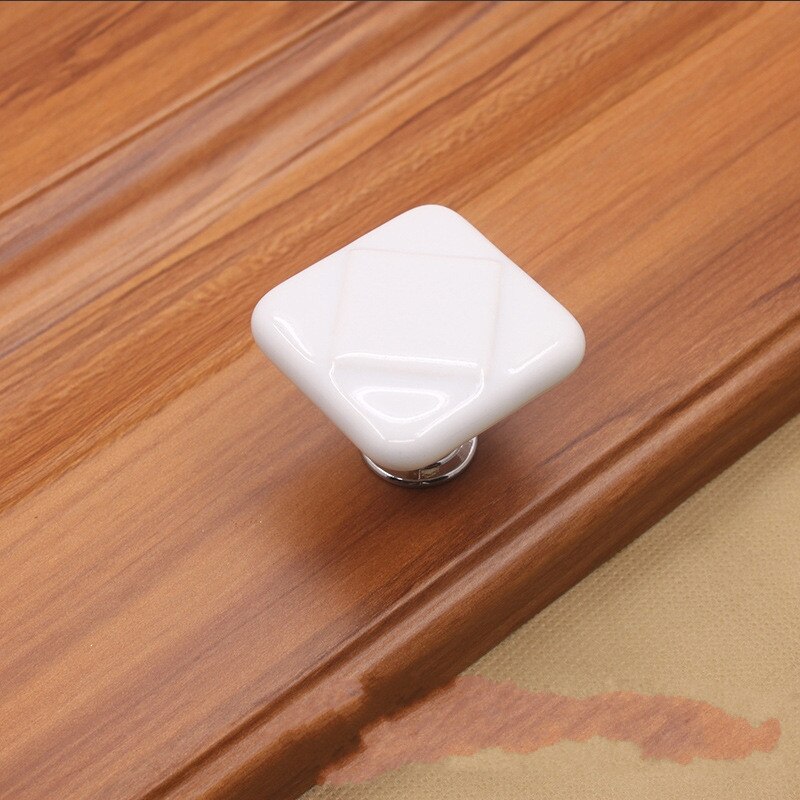 30 MM wielobarwne plac diament klamki szkło kryształbyć winnym szafka szuflada ciągnąć kuchnia Drzwi robić szafki szafa uchwyty sprzęt: E