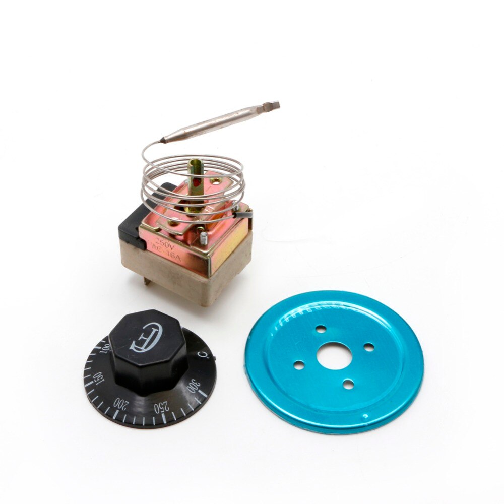 AC 250V 16A Thermostat Temperature Controller NC NO For Electric Oven