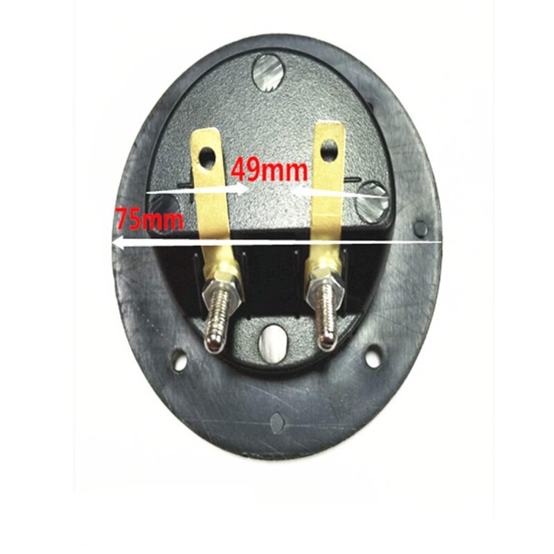 2-Way Speaker Box Terminal Binding Post Rear Back Panel Wiring Terminal Durable