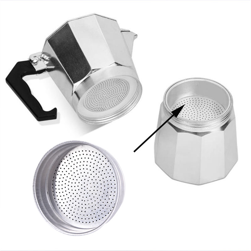 1PC Coffee Machine Filter Stainless Steel Coffee Machine Strainer Bowl Reusable Coffee Filter Fit Parts