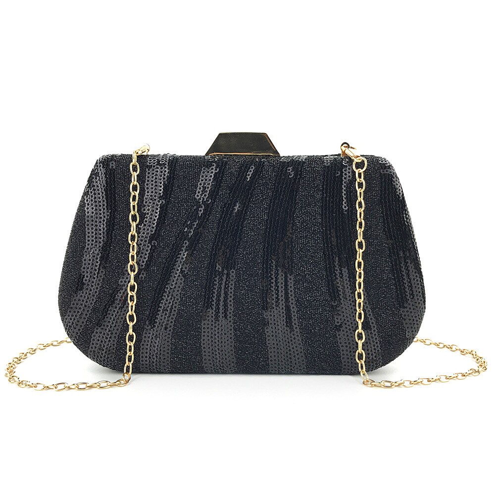 Bee In Fly-cartera de lentejuelas para mujer, bolso de noche para boda, Zero