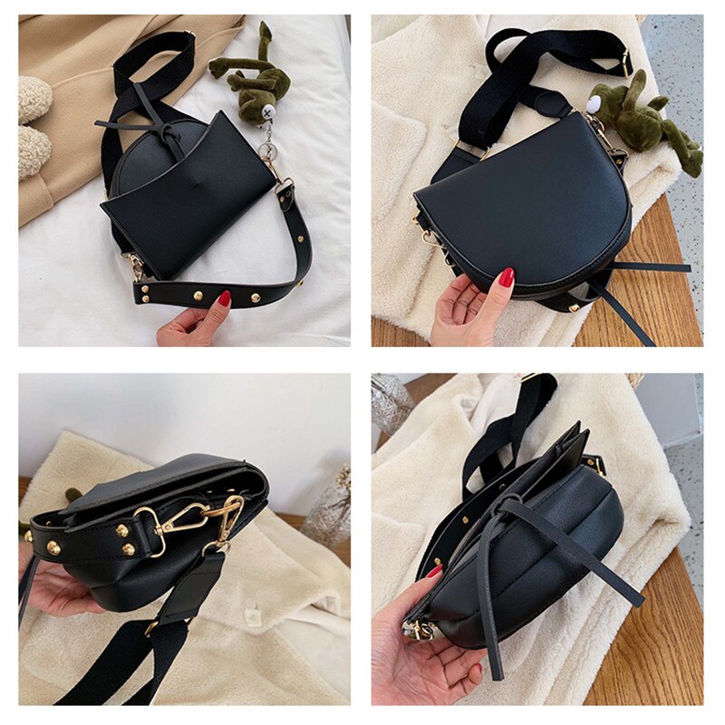 Vento marea tassel crossbody saco para as mulheres 2019 alça larga bolsa de ombro vintage feminino tote de couro da menina adolescente bolsas e bolsa