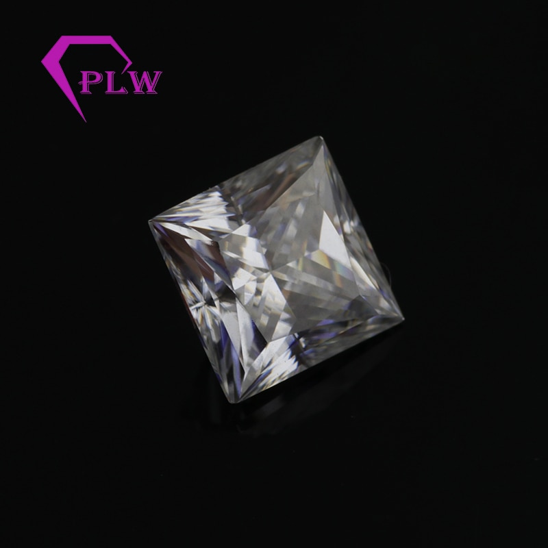 Provence jóias corte da princesa moissanite 0.35 carat 3.5*3.5 milímetros VVS EF cor para pulseira anel colar brinco