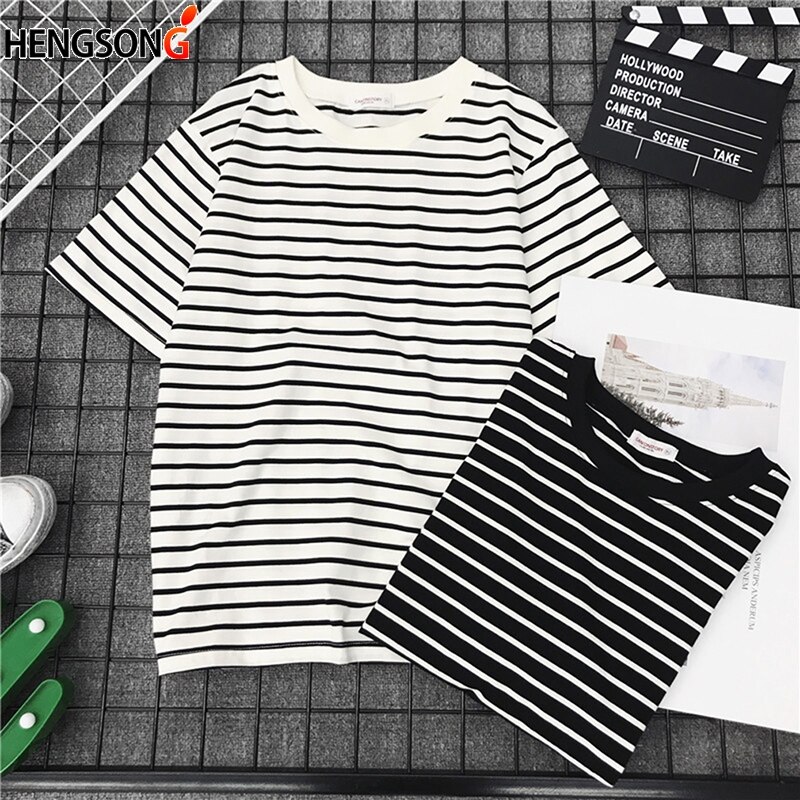 Frauen Laufschuhe Hemden Gestreiften Kurzarm T-Shirt draussen Fitness Fitnessstudio oben Fitness Ausbildung T Spitzen Weibliche