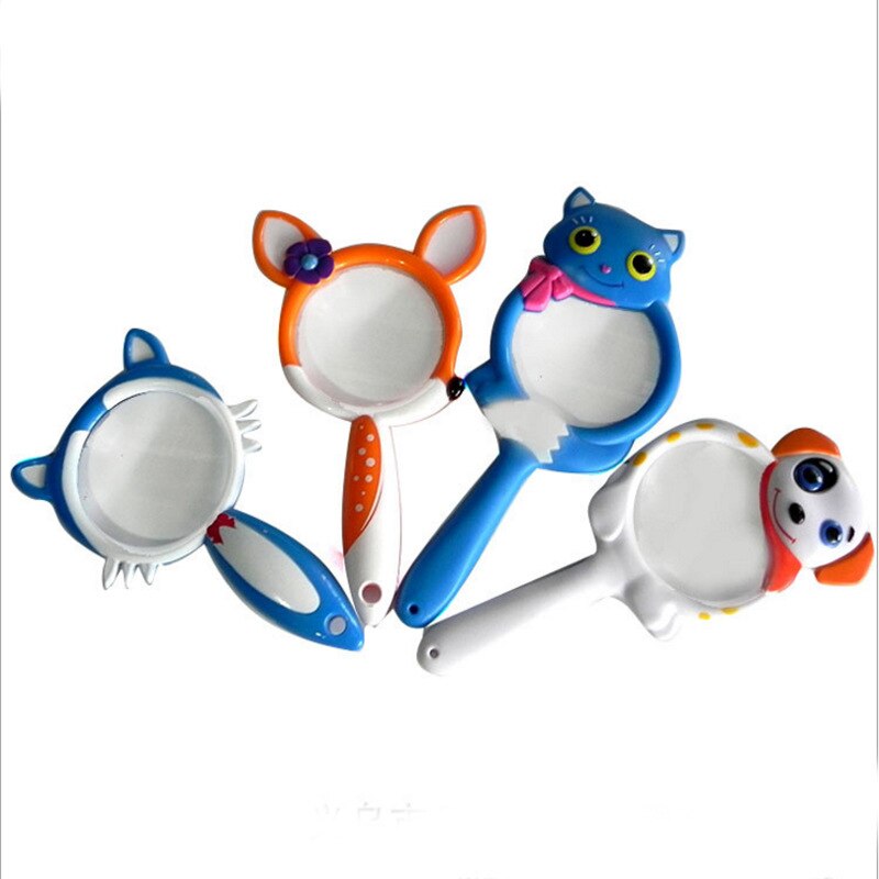 Kinderen Vergrootglas Outdoor Wetenschappelijke Exploratie Kleuterschool Onderwijs Aid Cartoon Herten Hond Vergrootglas Speelgoed