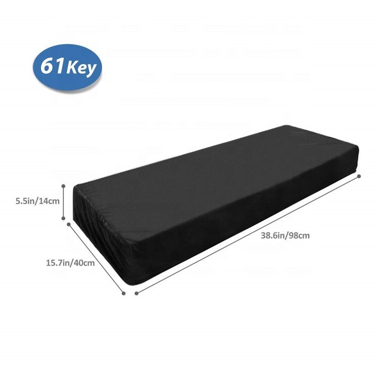 Stretchable Velvet Waterproof Digital Keyboard Duct Piano Cover