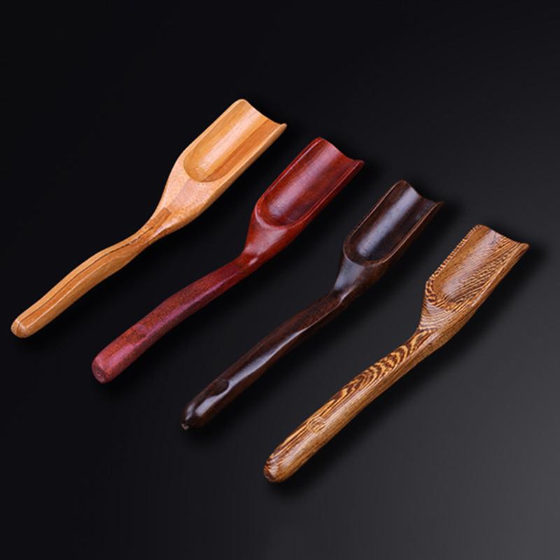 Theeceremonie Natuurlijke Chinese Kongfu Thee Lepel Bamboe Vis Vorm Thee Schop Theewaar Accessoires Chinese Kung Fu Tool