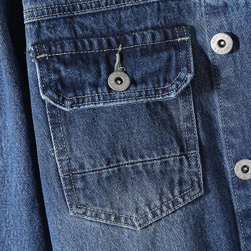 Veste en Denim grande taille pour homme, tendance, ample, printemps-automne,