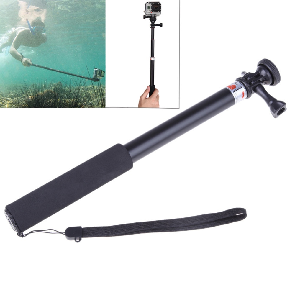 Waterdichte Selfie Stick Monopod Voor Gopro Stok Uitschuifbare Baton Selfie Handheld Sophie Sticks W/Mount Voor Gopro Hero 3 xiaoyi