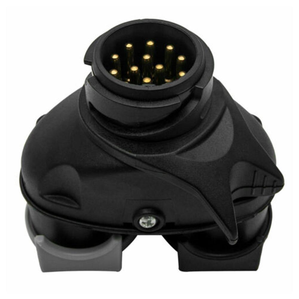 13 Pin Naar 7 Pin Euro Trailer Towing Caravans Dual Socket Plug Adapter Connector Trailer Plug Adapter