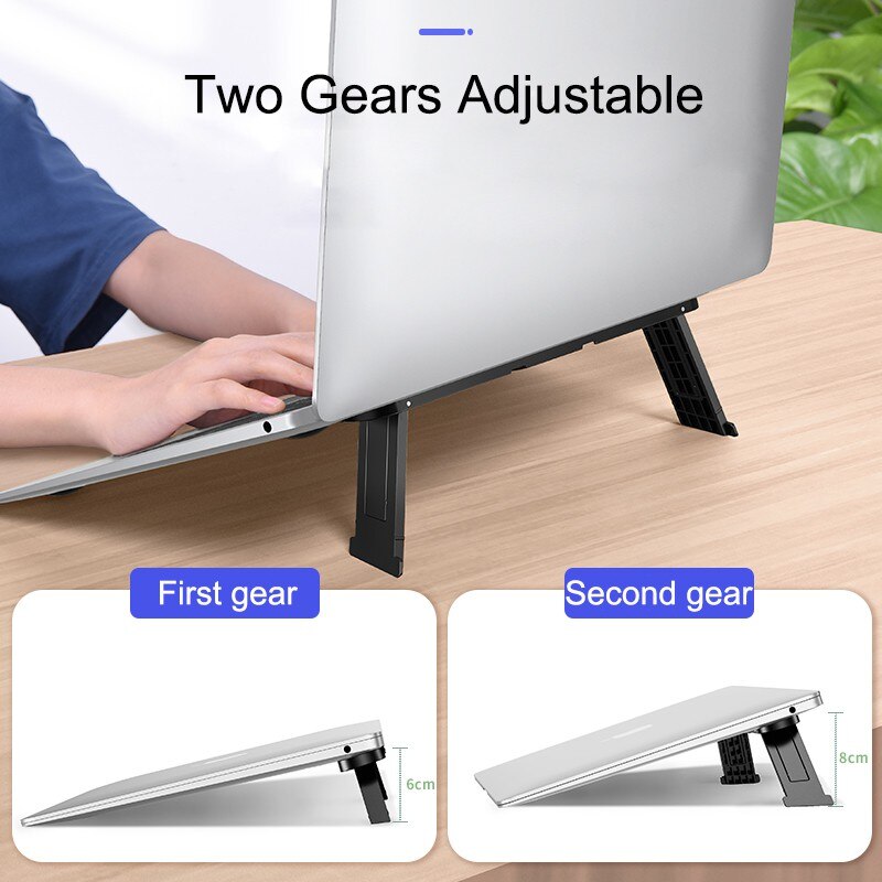 OATSBASF – support pour ordinateur portable, pour MacBook Pro Air, tablette, hauteur réglable