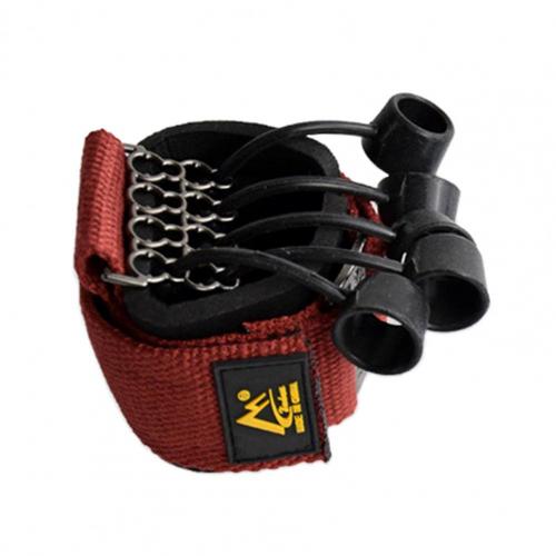 50% Stretchy Finger Grip Portable Soft Finger Stretcher Hand Extensor Exerciser for Adults Finger Strengthener: Red