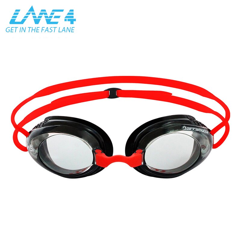 LANE4 Myopia Swimming Goggles with Honeycomb-structured Gaskets Anti-Fog UV Protection Waterproof for Women Men #92695 Eyewear