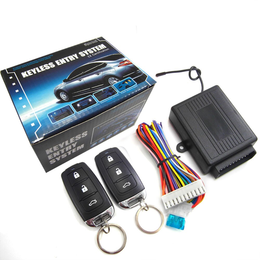 Zentralverriegelung Keyless Eintrag System Auto Alarm Fernbedienung Geschmack Tür Auto sperren Energie Fenster Stamm Freisetzung Regler Universal-: 8238